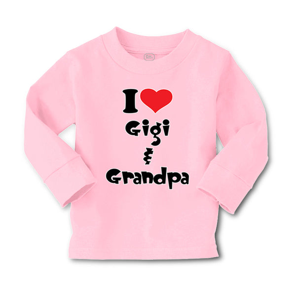 Baby Clothes I Love My Gigi and Grandpa Grandparents Boy & Girl Clothes Cotton - Cute Rascals