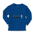 Baby Clothes My Dad Is The Coach Dad Father's Day Boy & Girl Clothes Cotton