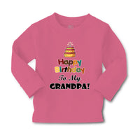 Baby Clothes Happy Birthday to My Grandpa Grandfather Boy & Girl Clothes Cotton - Cute Rascals