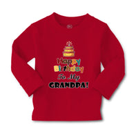 Baby Clothes Happy Birthday to My Grandpa Grandfather Boy & Girl Clothes Cotton - Cute Rascals