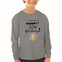 Baby Clothes I'M Celebrating My Mommy's 30Th Birthday Mom Mothers Cotton - Cute Rascals