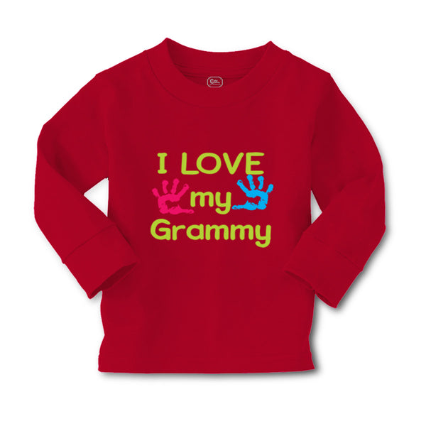 Baby Clothes I Love My Grammy Grandmother Grandma B Boy & Girl Clothes Cotton - Cute Rascals