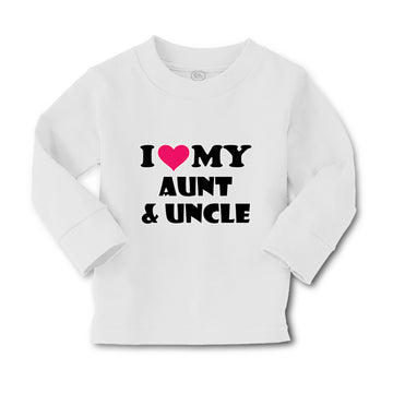 Baby Clothes I Love My Aunt and Uncle Boy & Girl Clothes Cotton