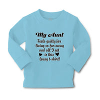 Baby Clothes My Aunt Feels Guilty Living I Got Lousy Shirt! Boy & Girl Clothes - Cute Rascals
