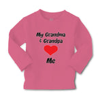 Baby Clothes My Grandma and My Grandpa Love Me Grandparents Boy & Girl Clothes - Cute Rascals