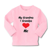 Baby Clothes My Grandma and My Grandpa Love Me Grandparents Boy & Girl Clothes - Cute Rascals