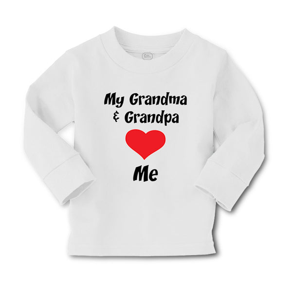 Baby Clothes My Grandma and My Grandpa Love Me Grandparents Boy & Girl Clothes - Cute Rascals