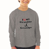 Baby Clothes I Love My Grandma and Grandpa Grandparents B Boy & Girl Clothes - Cute Rascals