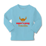 Baby Clothes Daddy's Little Viking Valhalla Dad Father's Day Boy & Girl Clothes - Cute Rascals