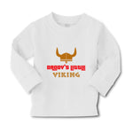 Baby Clothes Daddy's Little Viking Valhalla Dad Father's Day Boy & Girl Clothes - Cute Rascals