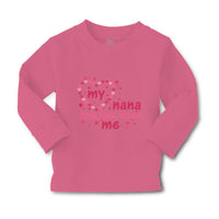 Baby Clothes My Nana Love Love Loves Me Grandmother Grandma Style D Cotton - Cute Rascals