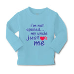 Baby Clothes I'M Not Spoiled My Uncle Just Loves Me Boy & Girl Clothes Cotton - Cute Rascals