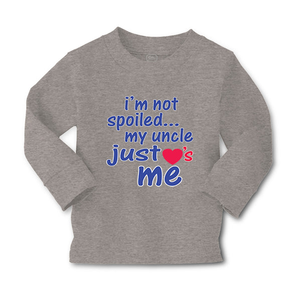 Baby Clothes I'M Not Spoiled My Uncle Just Loves Me Boy & Girl Clothes Cotton - Cute Rascals