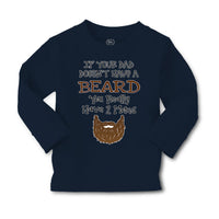 Baby Clothes If Your Dad Doesn'T Have A Beard Have 2 Moms Funny Style B Cotton - Cute Rascals