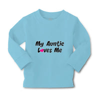 Baby Clothes My Auntie Loves Me Aunt Funny Style F Boy & Girl Clothes Cotton - Cute Rascals