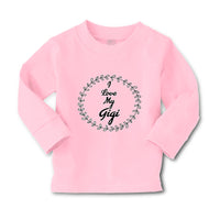 Baby Clothes I Love My Gigi Heart Grandma Grandmother Boy & Girl Clothes Cotton - Cute Rascals