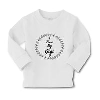 Baby Clothes I Love My Gigi Heart Grandma Grandmother Boy & Girl Clothes Cotton - Cute Rascals