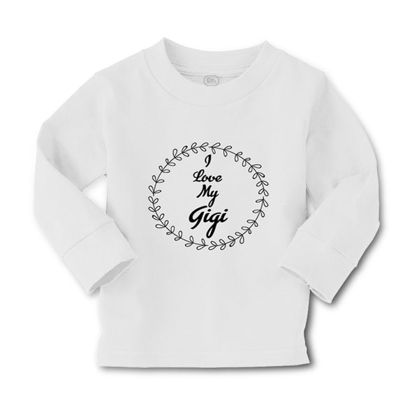 Baby Clothes I Love My Gigi Heart Grandma Grandmother Boy & Girl Clothes Cotton - Cute Rascals