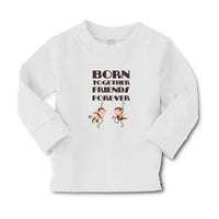 Baby Clothes Born Together Friends Forever Boy & Girl Clothes Cotton - Cute Rascals