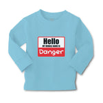 Baby Clothes Hello My Middle Name Is Danger Boy & Girl Clothes Cotton - Cute Rascals
