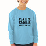 Baby Clothes Is A Ccw Permit Required for These Guns Boy & Girl Clothes Cotton - Cute Rascals