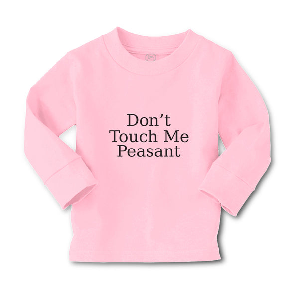 Baby Clothes Don'T Touch Me Peasant Boy & Girl Clothes Cotton - Cute Rascals