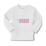Baby Clothes Drinking Buddies with Feeding Bottle Boy & Girl Clothes Cotton - Cute Rascals