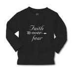 Baby Clothes Faith over Fear Boy & Girl Clothes Cotton - Cute Rascals
