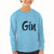 Baby Clothes Gin Lettering Funny Quotes Boy & Girl Clothes Cotton - Cute Rascals