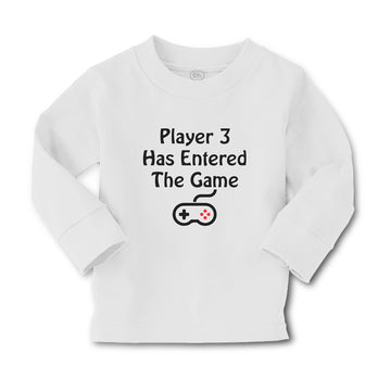 Baby Clothes Player 3 Has Entered The Game Boy & Girl Clothes Cotton