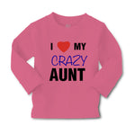 Baby Clothes I Love My Crazy Aunt Family & Friends Aunt Boy & Girl Clothes - Cute Rascals