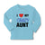 Baby Clothes I Love My Crazy Aunt Family & Friends Aunt Boy & Girl Clothes - Cute Rascals