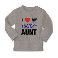 Baby Clothes I Love My Crazy Aunt Family & Friends Aunt Boy & Girl Clothes - Cute Rascals