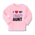 Baby Clothes I Love My Crazy Aunt Family & Friends Aunt Boy & Girl Clothes - Cute Rascals