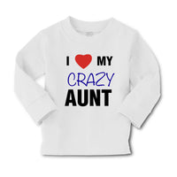 Baby Clothes I Love My Crazy Aunt Family & Friends Aunt Boy & Girl Clothes - Cute Rascals