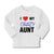 Baby Clothes I Love My Crazy Aunt Family & Friends Aunt Boy & Girl Clothes - Cute Rascals