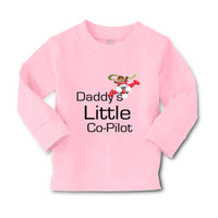 Baby Clothes Daddy's Little Co Pilot Plane Flying Dad Father's Day Cotton - Cute Rascals