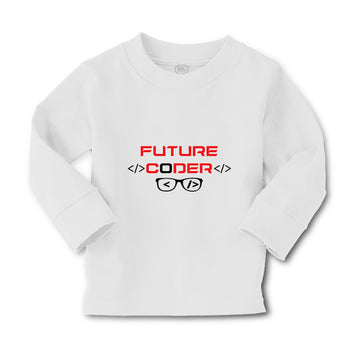 Baby Clothes Future Coder Geek Coding Boy & Girl Clothes Cotton