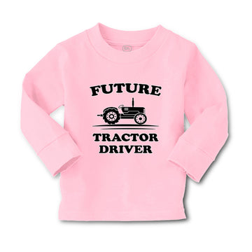 Baby Clothes Future Tractor Driver Boy & Girl Clothes Cotton