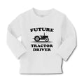 Baby Clothes Future Tractor Driver Boy & Girl Clothes Cotton