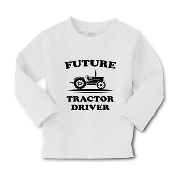 Baby Clothes Future Tractor Driver Boy & Girl Clothes Cotton