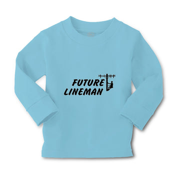 Baby Clothes Future Lineman Style B Boy & Girl Clothes Cotton