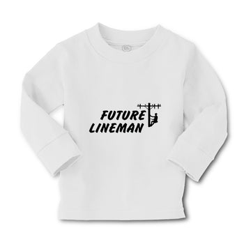 Baby Clothes Future Lineman Style B Boy & Girl Clothes Cotton