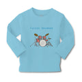 Baby Clothes Future Drummer Drum Set Future Profession Boy & Girl Clothes Cotton