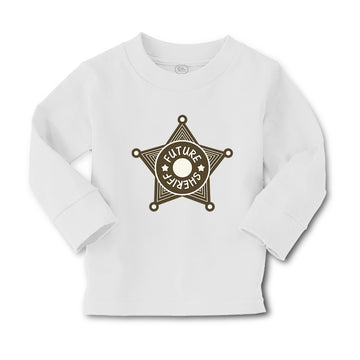 Baby Clothes Future Sheriff Star Future Profession Boy & Girl Clothes Cotton