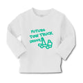 Baby Clothes Future Tow Truck Driver Boy & Girl Clothes Cotton