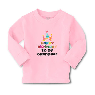 Baby Clothes Happy Birthday to My Grandpa! Boy & Girl Clothes Cotton