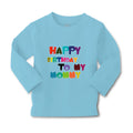 Baby Clothes Happy Birthday to My Mommy Birthday Boy & Girl Clothes Cotton