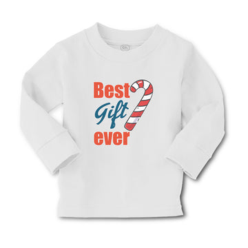 Baby Clothes Best Gift Ever Christmas Candy Canes Boy & Girl Clothes Cotton