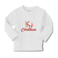 Baby Clothes Christmas Celebration with Santa Claus and Deer Animal Cotton - Cute Rascals